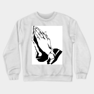 Praying Hands Crewneck Sweatshirt